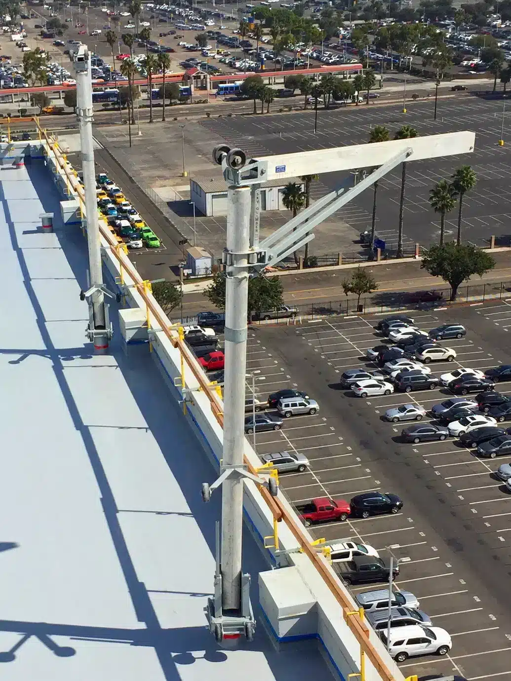 Permanent rooftop access equipment from the Sky Climber PI catalog